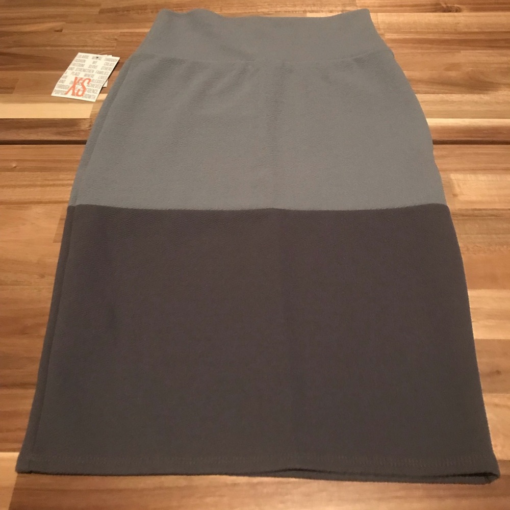 LuLaRoe Cassie Color-block pencil skirt